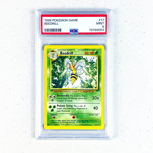 PSA 9 1999 Beedrill Base Set