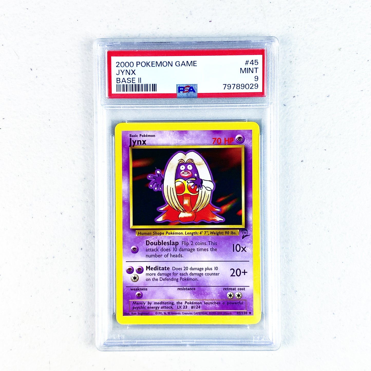 PSA 9 Jynx Base Set 2