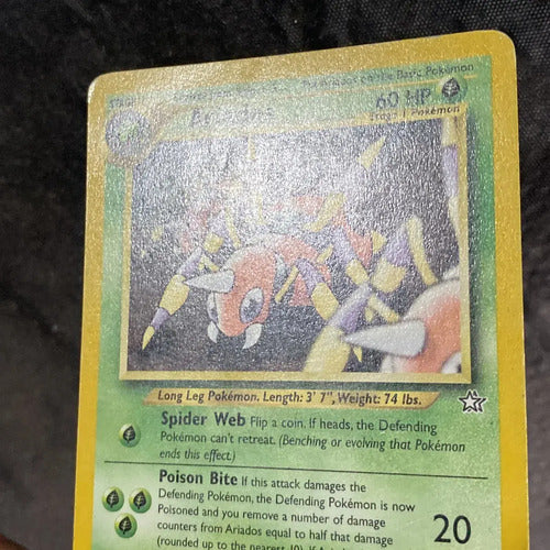 Hp Ariados Neo Genesis Cartas Tcg Pokemon Vintage Ariados Inglés