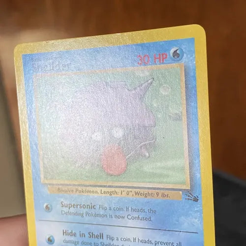 Lp Shellder Fossil Cartas Pokemon Tcg Vintage Shellder Inglés