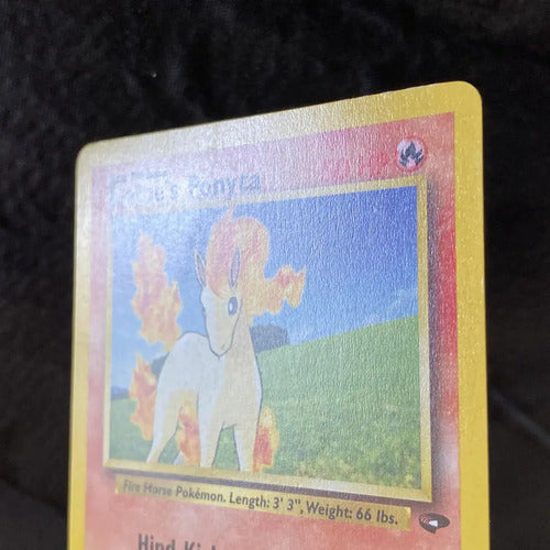 Hp Blaines Ponyta Gym Challenge Cartas Tcg Pokemon Vintage Blaines Ponyta Inglés