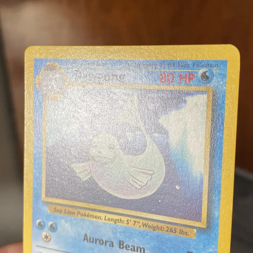 Near Mint Dewgong Base Set Cartas Pokemon Tcg Vintage Dewgong Inglés