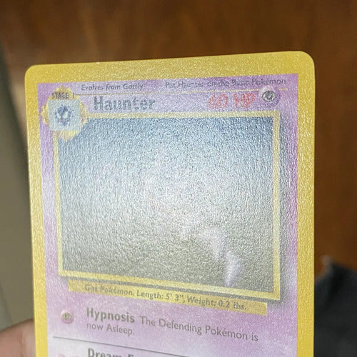 Lp Haunter Base Set Cartas Pokemon Tcg Vintage B Haunter Inglés