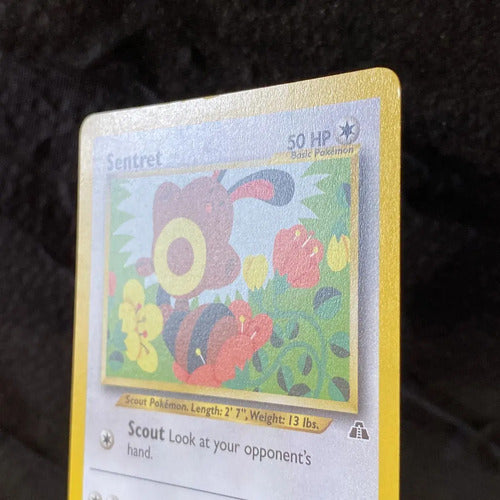 Nm Sentret Neo Discovery Cartas Tcg Pokemon Vintage Sentret Inglés