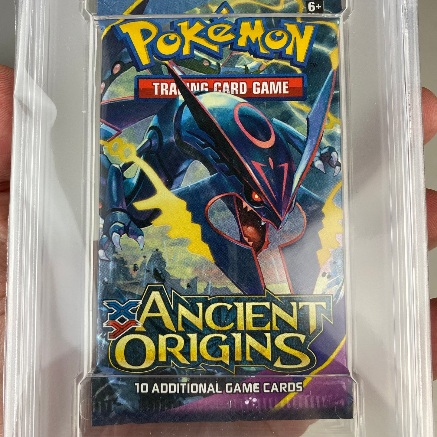 PSA 8 Ancient Origins Booster Pack XY Mega Rayquaza