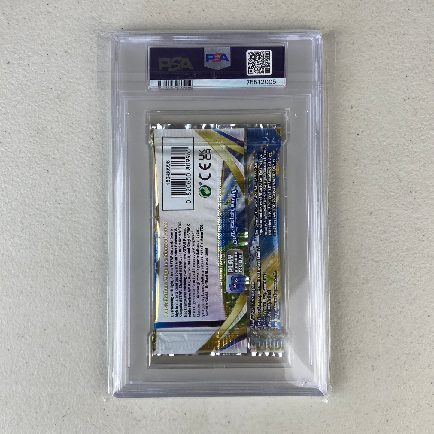 PSA 8 Ancient Origins Booster Pack XY Mega Rayquaza