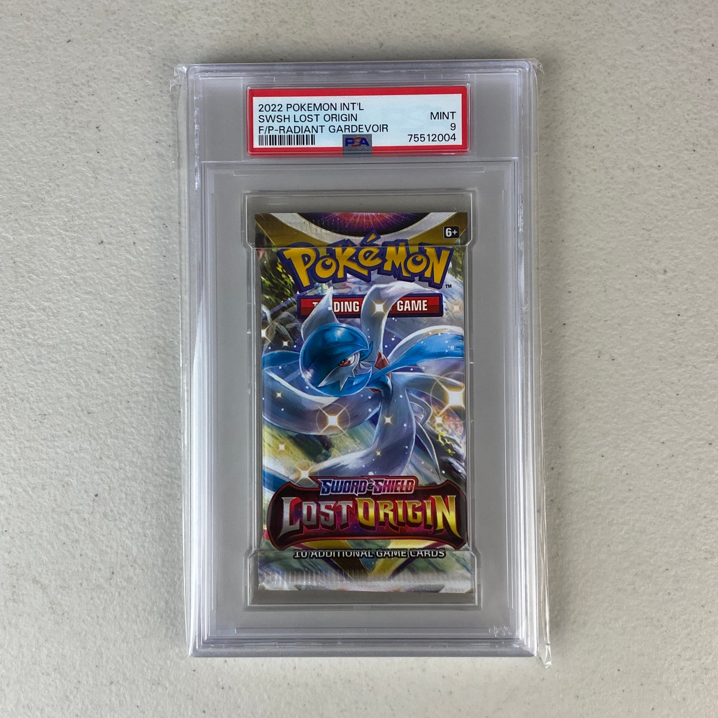 PSA 9 Lost Origin Booster Pack - Radiant Gardevoir