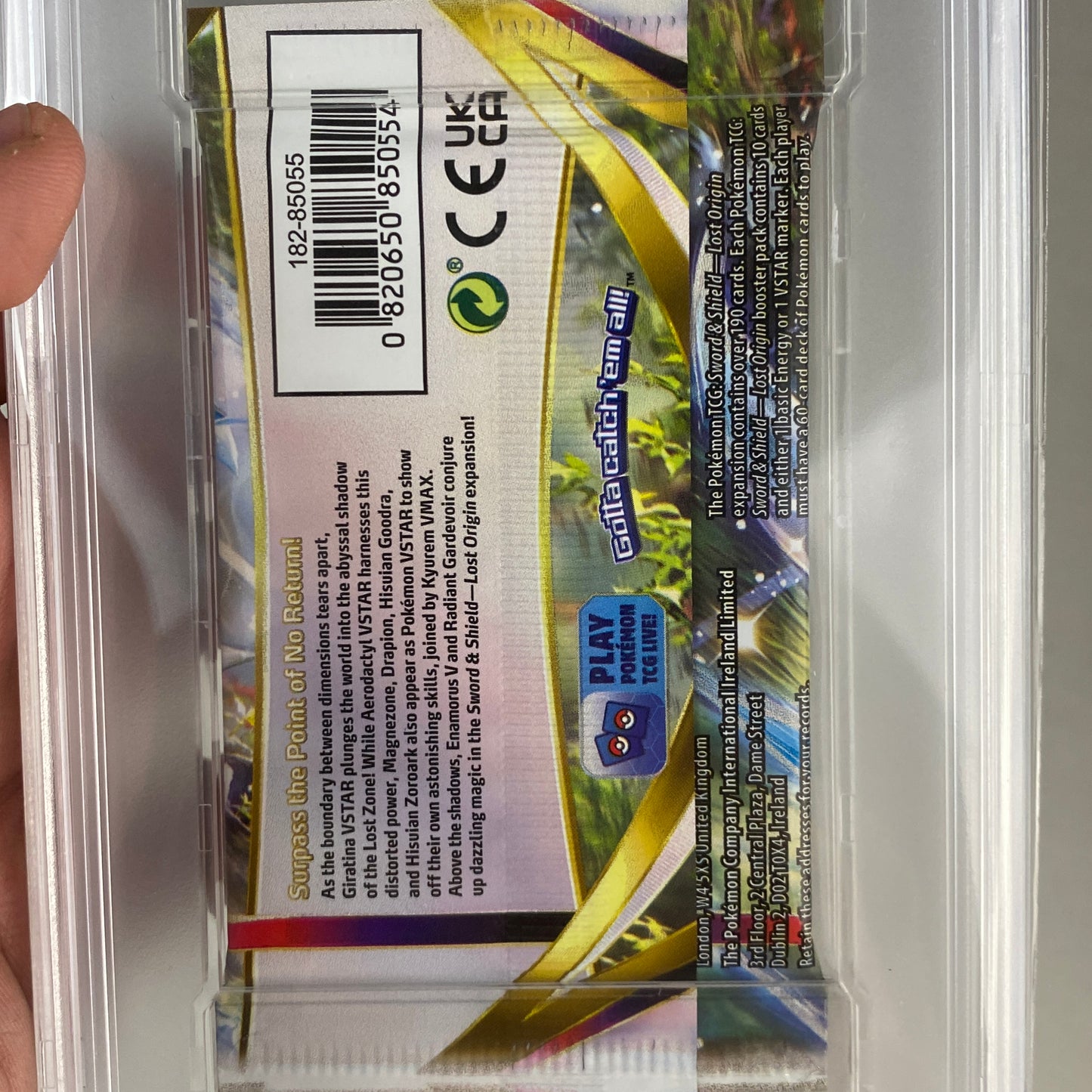 PSA 9 Lost Origin Booster Pack - Radiant Gardevoir
