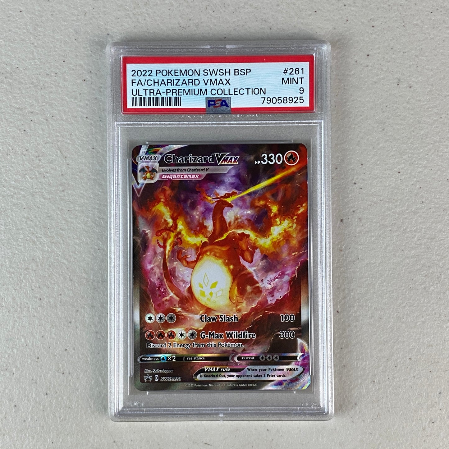 PSA 9 Charizard VMAX Promo