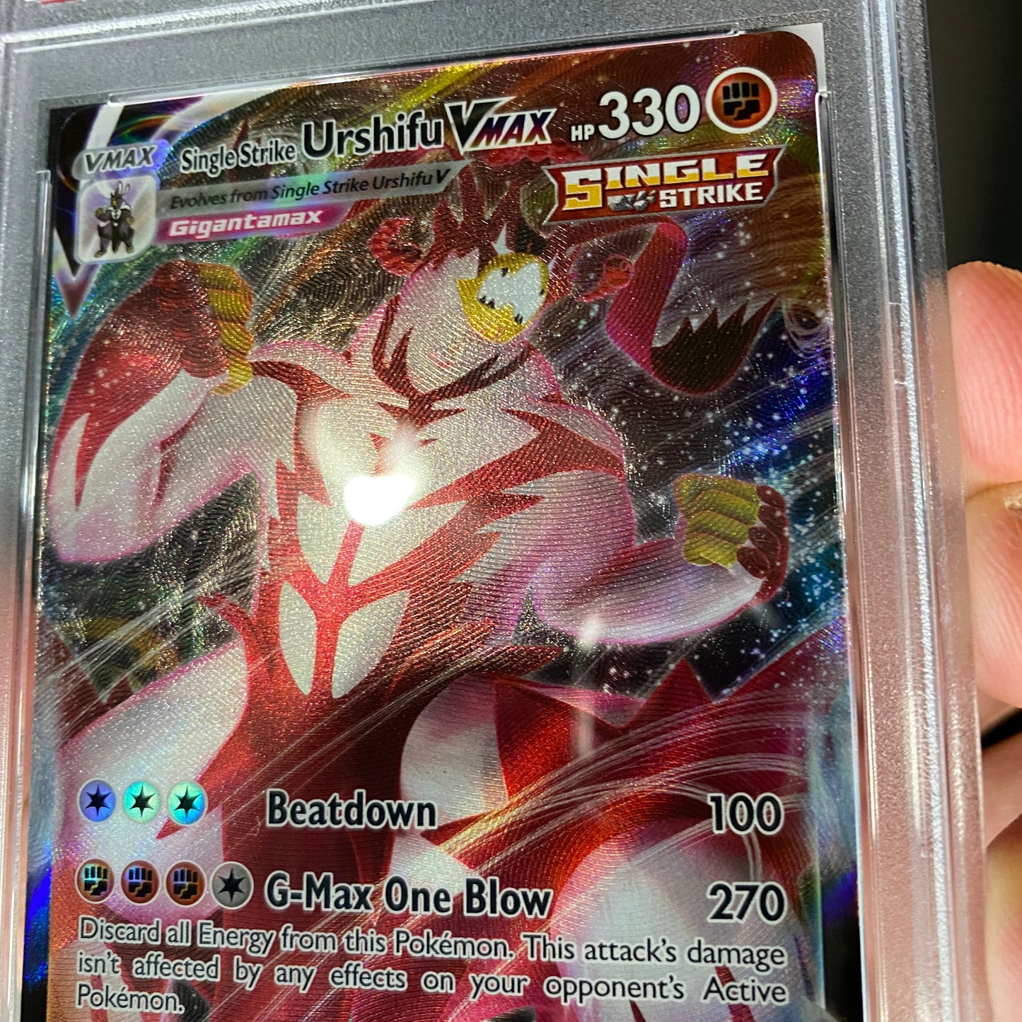 PSA 10 Single Strike Urshifu VMAX Battle Styles