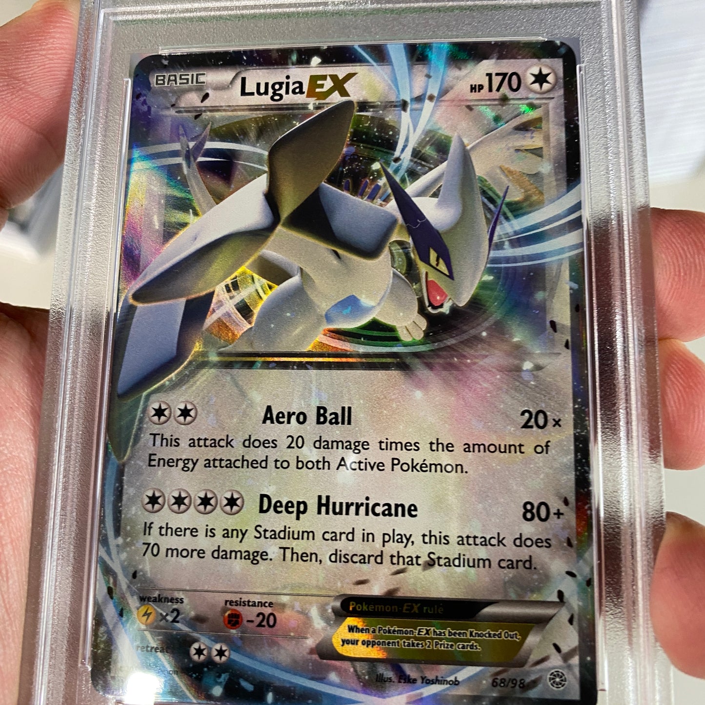 PSA 7 Lugia EX Ancient Origins