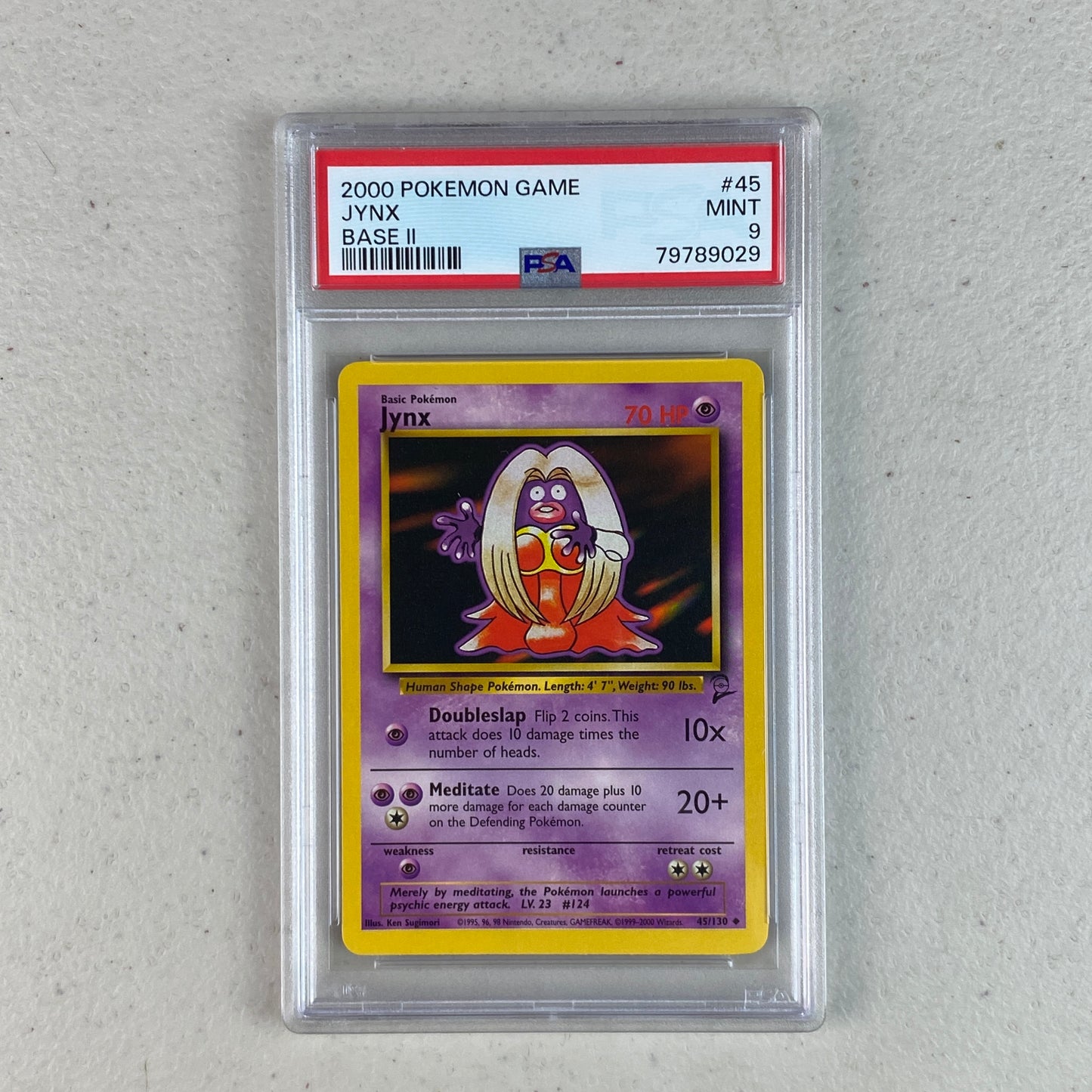 PSA 9 Jynx Base Set 2