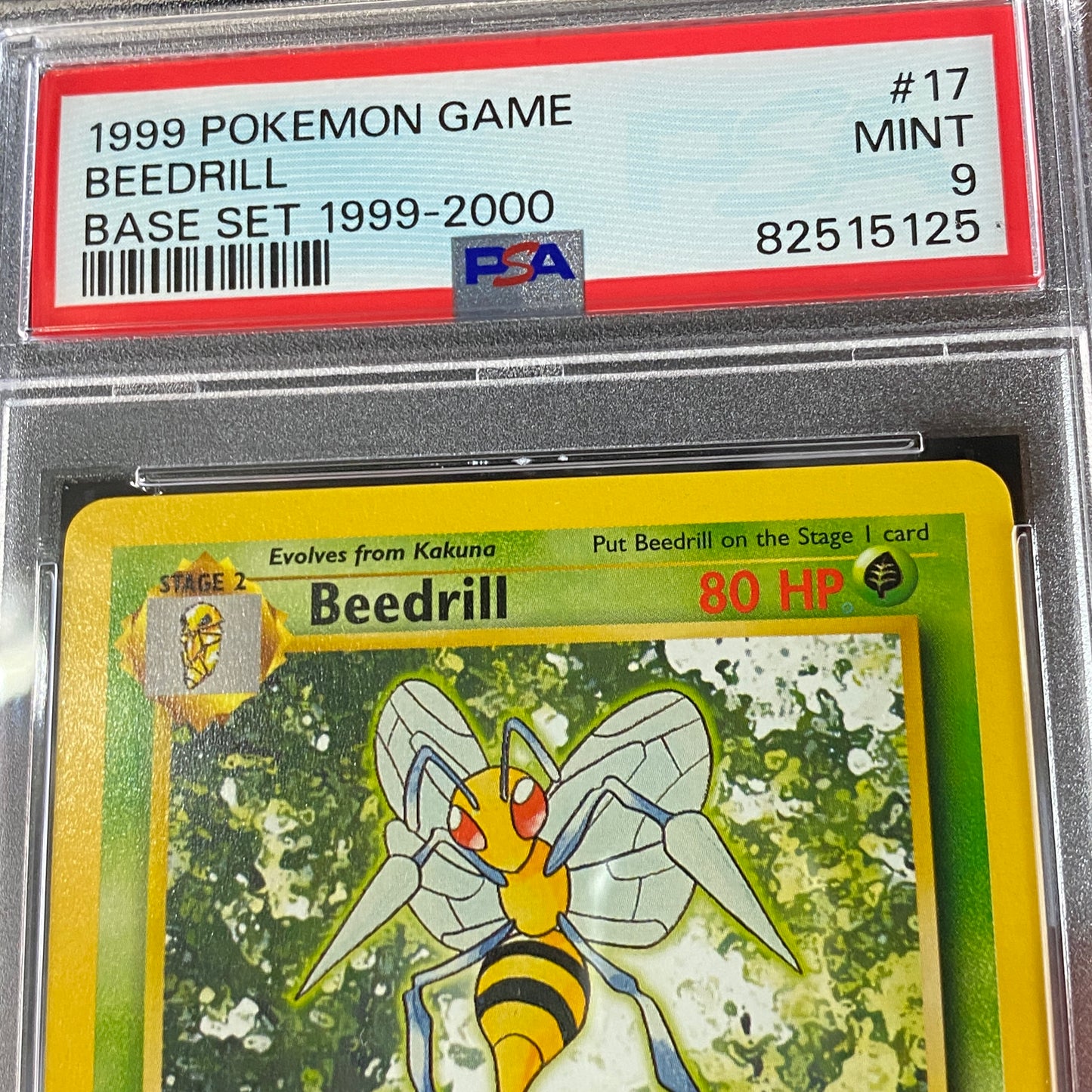 PSA 9 Beedrill Base Set 2
