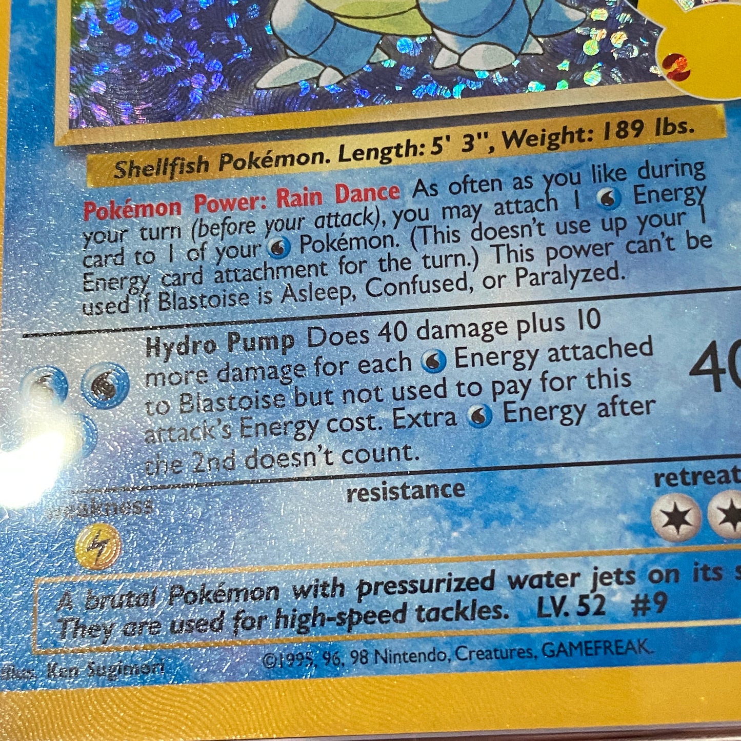 PSA 8 Blastoise Celebrations Classic Collection