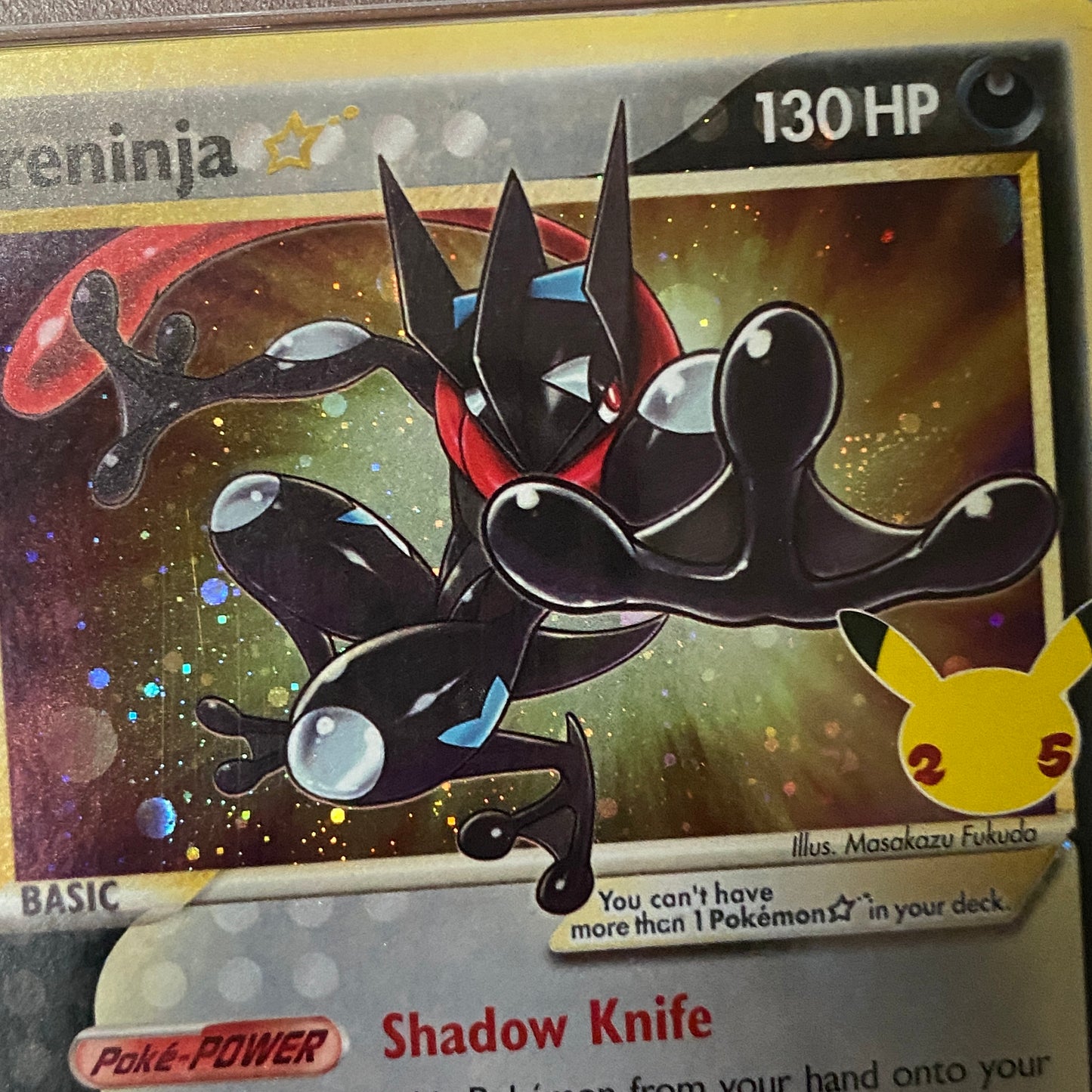 PSA 8 Greninja Gold Star Promo Elite Trainer Box Celebrations