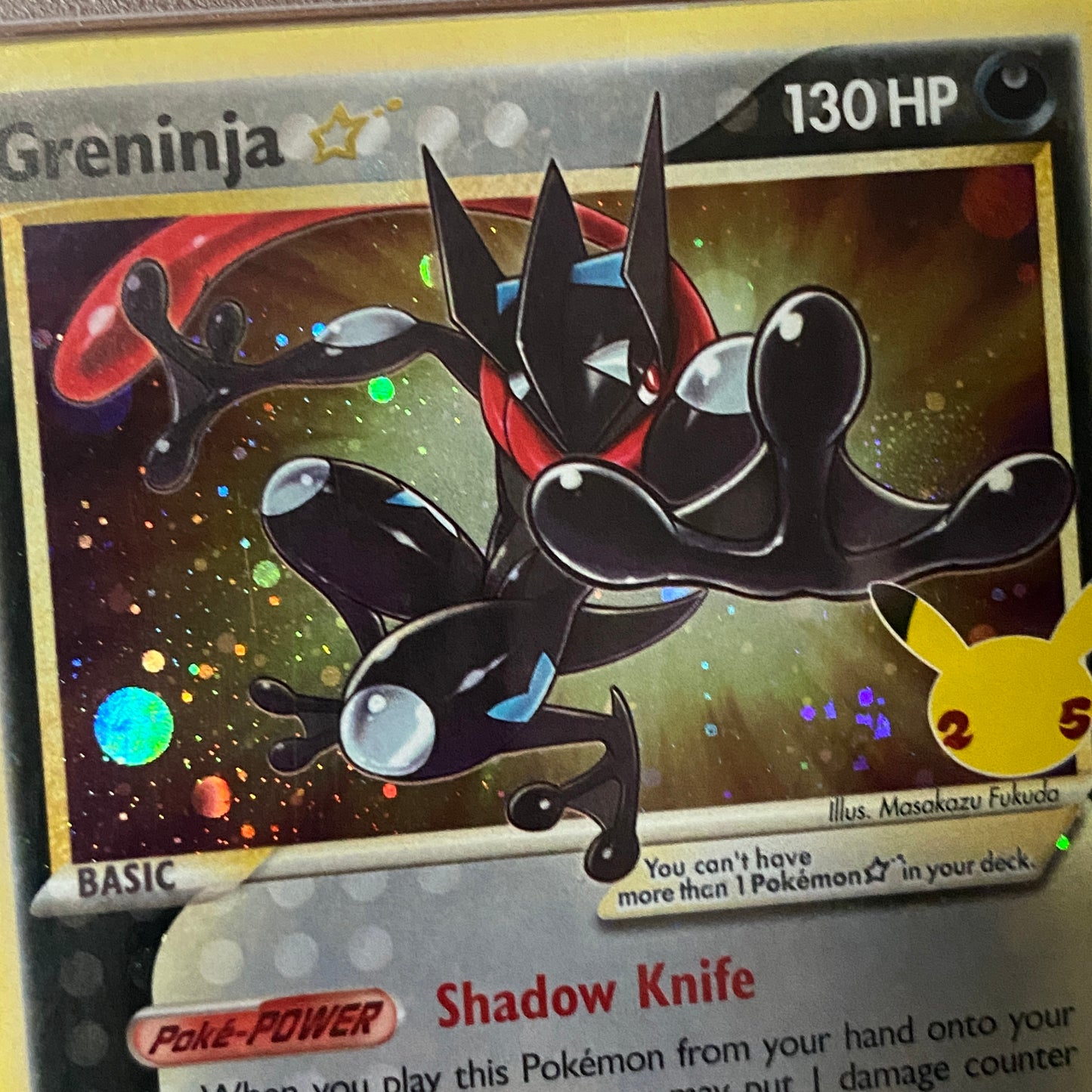 PSA 8 Greninja Gold Star Promo Elite Trainer Box Celebrations