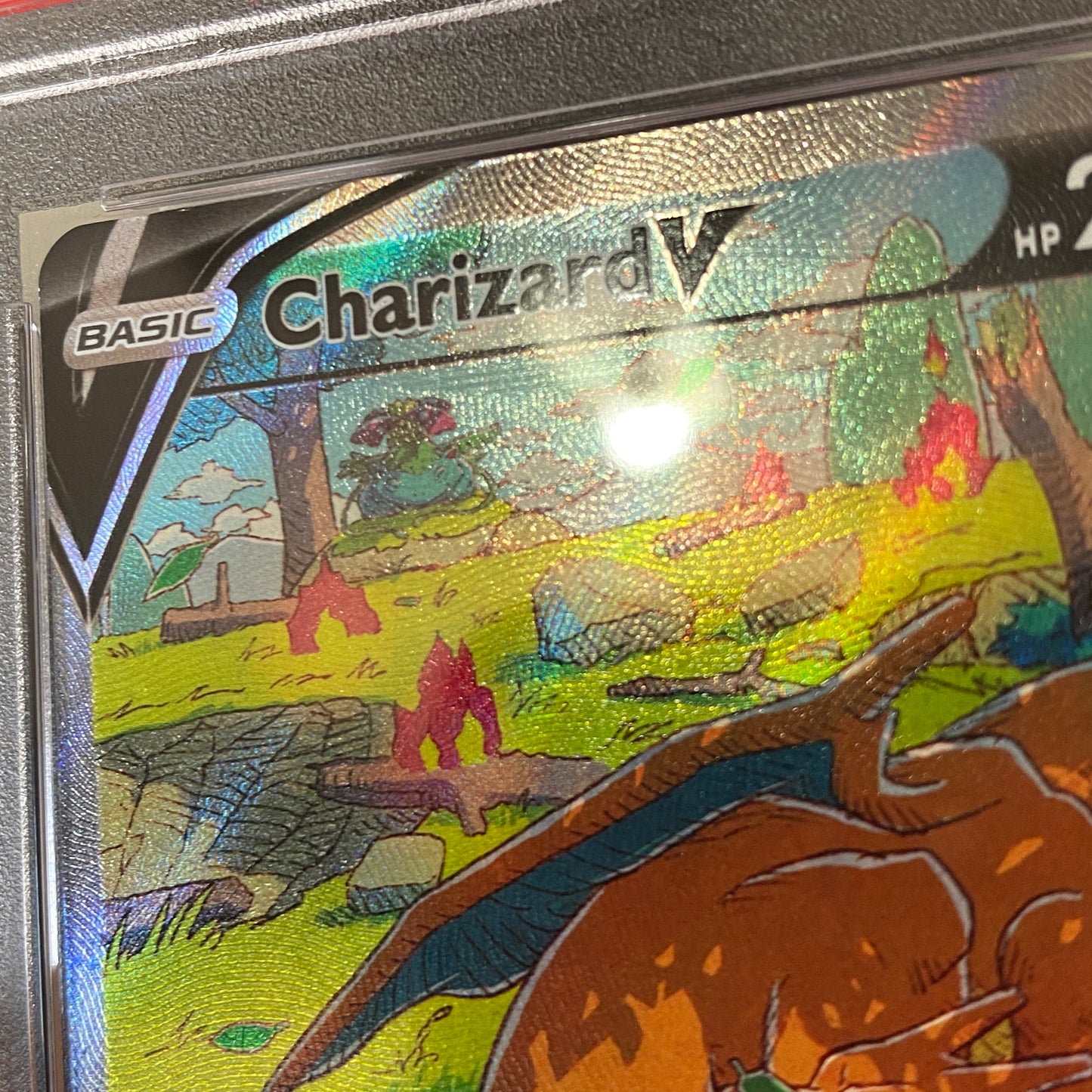 PSA 8 Charizard V Full Art Promo UPC