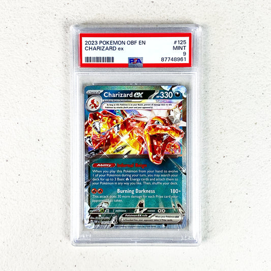 PSA 9 Charizard EX Obsidian Flames