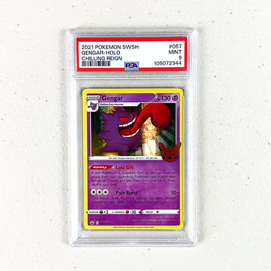 PSA 9 Gengar Holo Trick Or Trade
