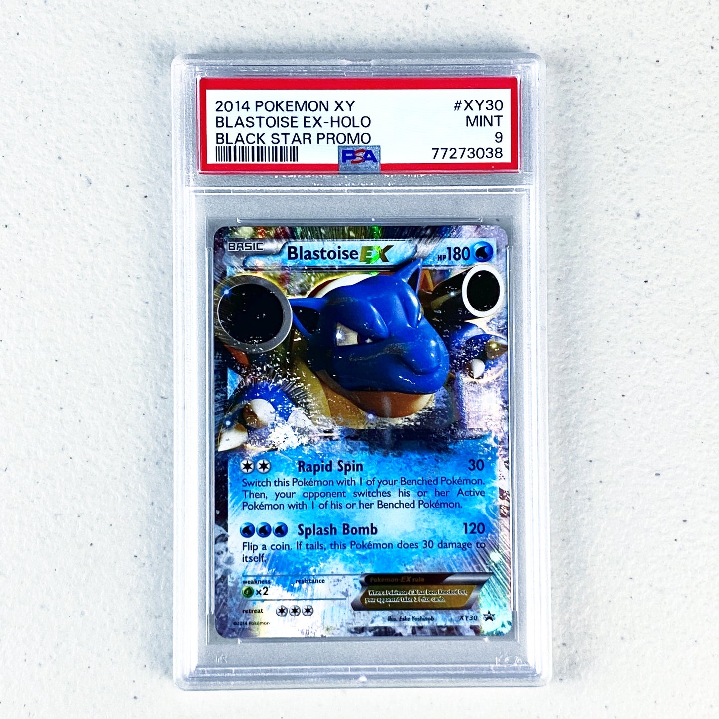 PSA 9 Blastoise EX XY Promo