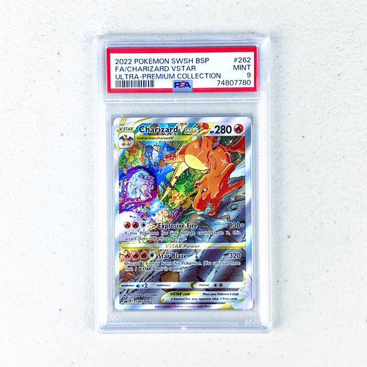 PSA 9 Charizard V Star Charizard UPC Promo