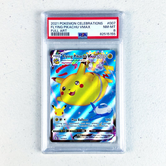 PSA 8 Flying Pikachu VMAX Celebrations