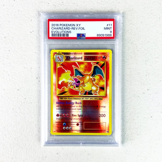 PSA 9 Charizard Reverse Evolutions