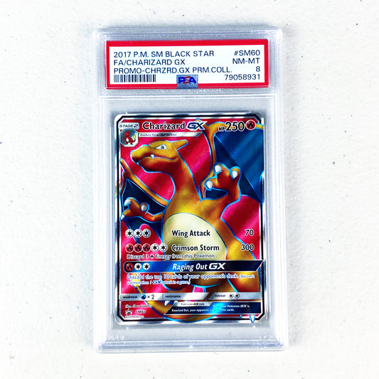 PSA 8 Charizard GX Full Art Promo