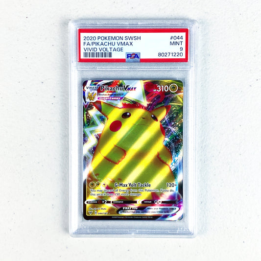 PSA 9 Pikachu VMAX Vivid Voltage