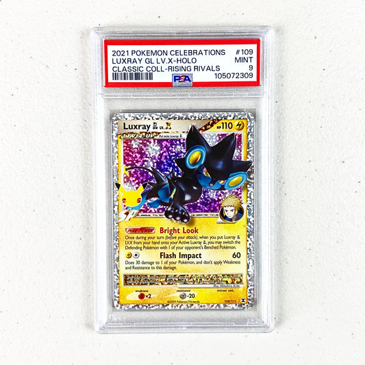 PSA 9 Luxray Celebrations Classic Collection