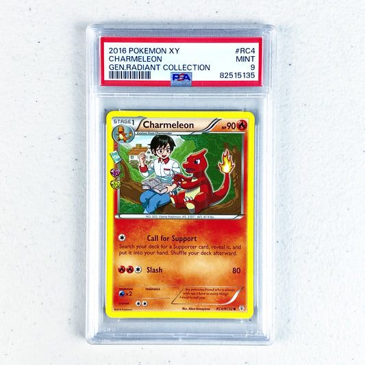 PSA 9 Charmeleon NO HOLO Radiant Collection