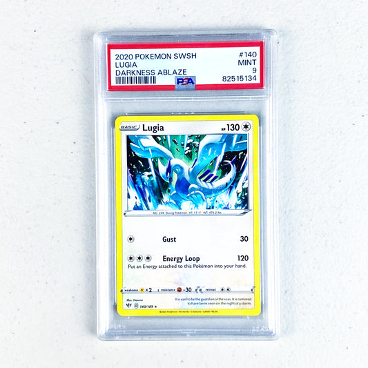 PSA 9 Lugia NO HOLO Darkness Ablaze