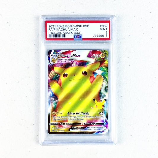 PSA 9 Pikachu VMAX Promo Crown Zenith