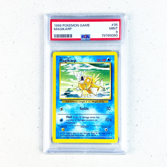 PSA 9 1999 Magikarp Base Set