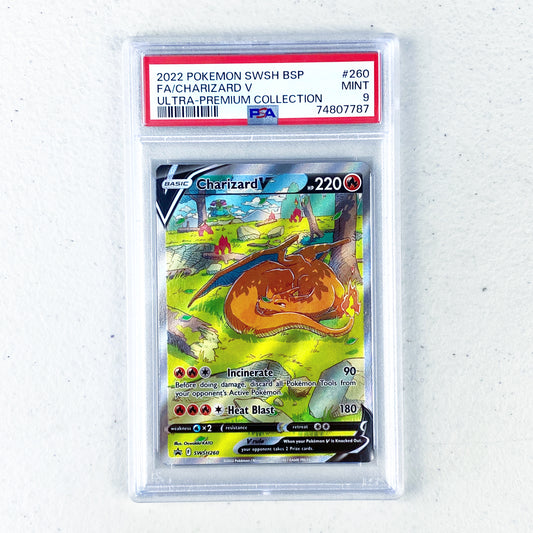 PSA 9 Charizard V Full Art Alternate Art UPC