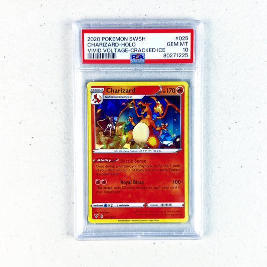 PSA 10 Charizard Cracked Ice Holo