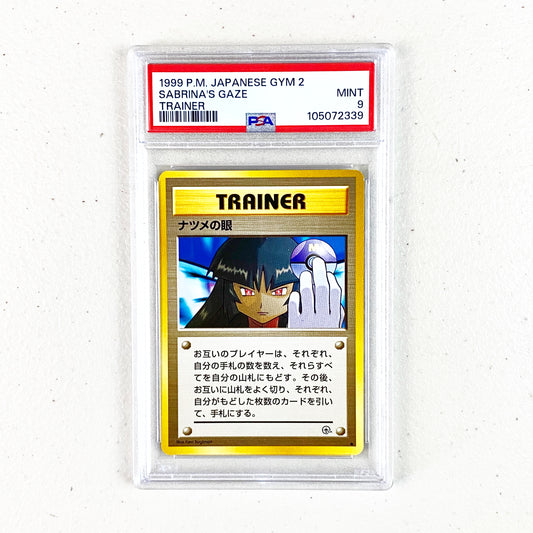 PSA 9 (CARTA BANEADA) Sabrinas Gaze Gym Challenge