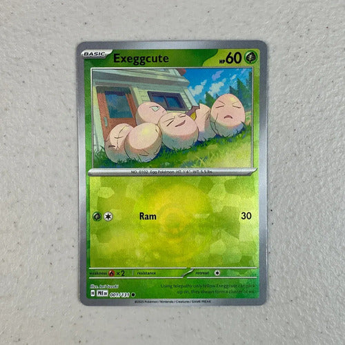 Poke Ball Exeggcute Prismatic Evolution Pokemon Tcg Exeggcute Inglés