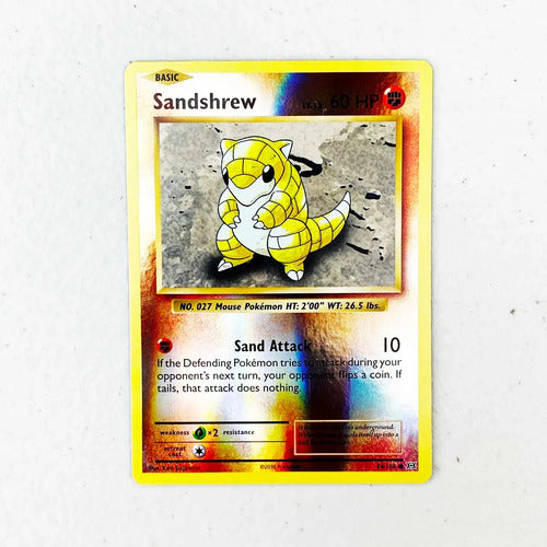 Lp Sandsdrew Reverse Evolutions Cartas Pokemon Tcg Sandsdrew Inglés
