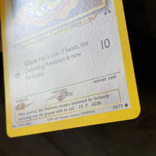 Nm Unown E Neo Discovery Cartas Tcg Pokemon Vintage Unown E Inglés