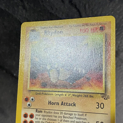 Nm Rhydon Jungle Cartas Tcg Pokemon Vintage Rhydon Inglés