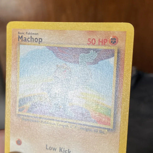 Near Mint Machop Base Set Cartas Pokemon Tcg Vintage Machop Inglés