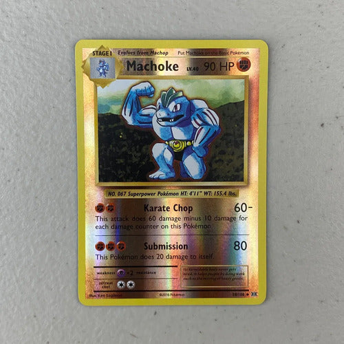 Near Mint Machop Reverse Evolutions Cartas Pokemon Tcg Machoke Inglés