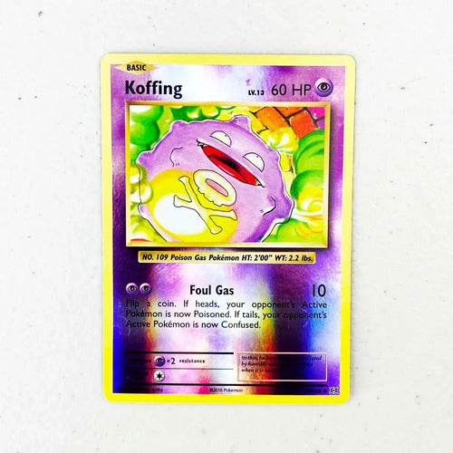 Near Mint Koffing Reverse Evolutions Cartas Pokemon Tcg Koffing Inglés