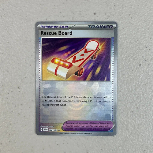 Poke Ball Rescue Board Prismatic Evolution Pokemon Tcg Rescue Board Pokeball Pattern Inglés