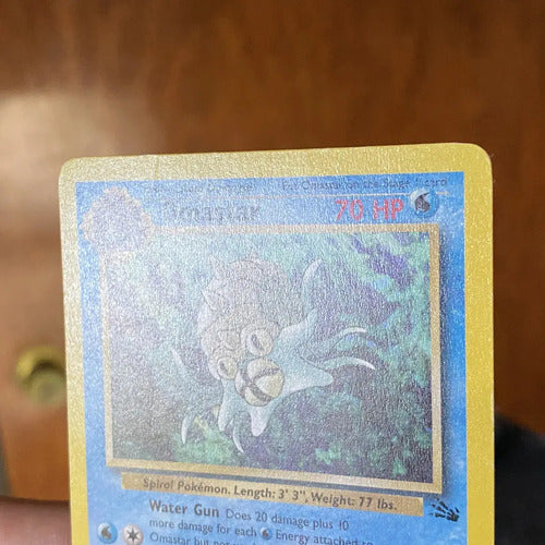 Damaged Omastar Fossil Cartas Pokemon Tcg Vintage Omastar Inglés
