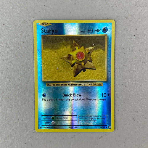 Near Mint Staryu Reverse Evolutions Cartas Pokemon Tcg Staryu Inglés
