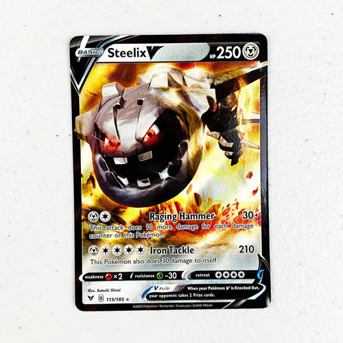 Mint Steelix V Vivid Voltage Cartas Pokemon Tcg Steelix V Inglés