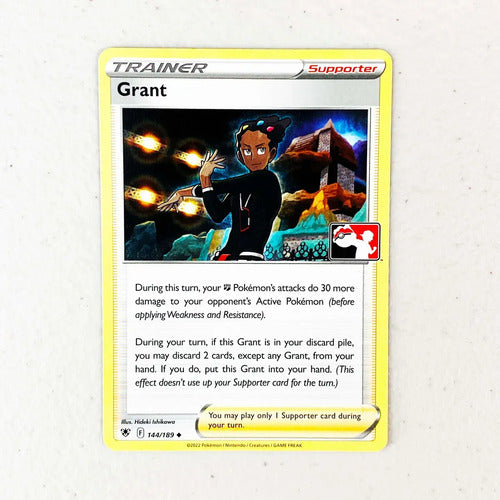 Near Mint Grant Prize Pack Series Cartas Pokemon Tcg Grant Inglés