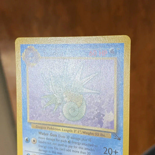 Near Mint Seadra Fossil Cartas Pokemon Tcg Vintage Seadra Inglés